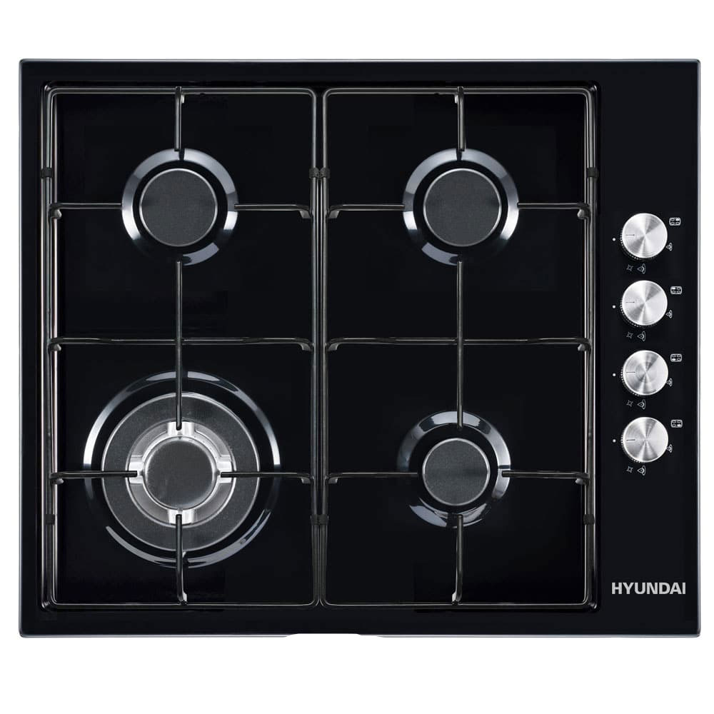HYUNDAI GAS HOB BLACK