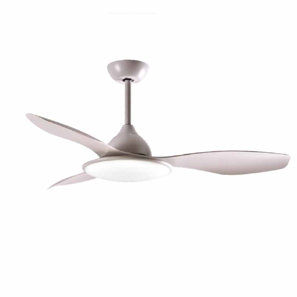 MATESTAR CEILING FAN 52'' WHITE WITH BIG LIGHTS