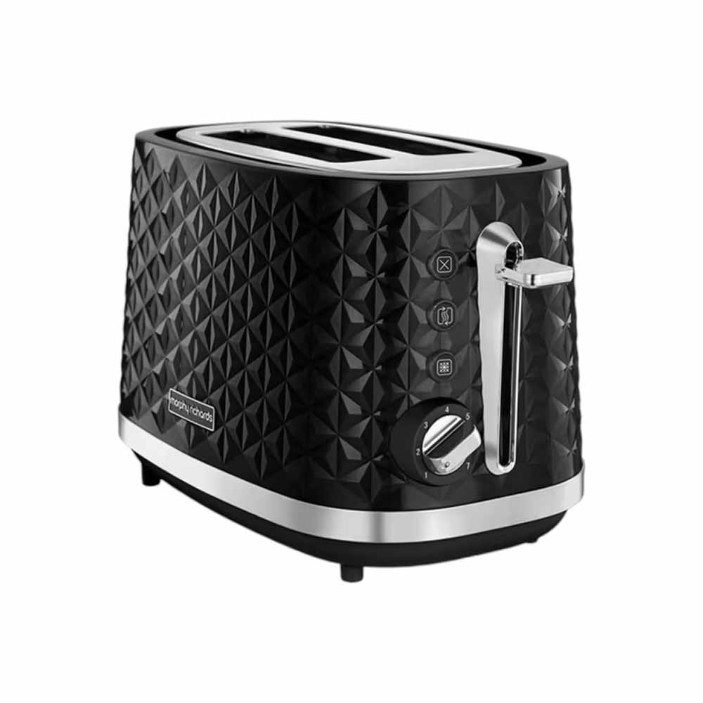 MORPHY RICHARDS TOASTER VECTOR SERIES BLACK