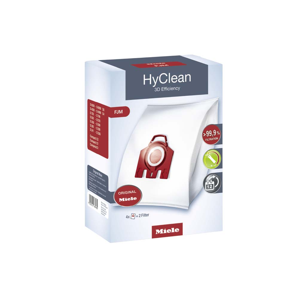 MIELE VACUUM CLEANER BAG F/J/M HyClean 3D