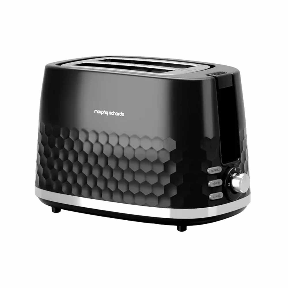 MORPHY RICHARDS TOASTER HIVE SERIES BLACK