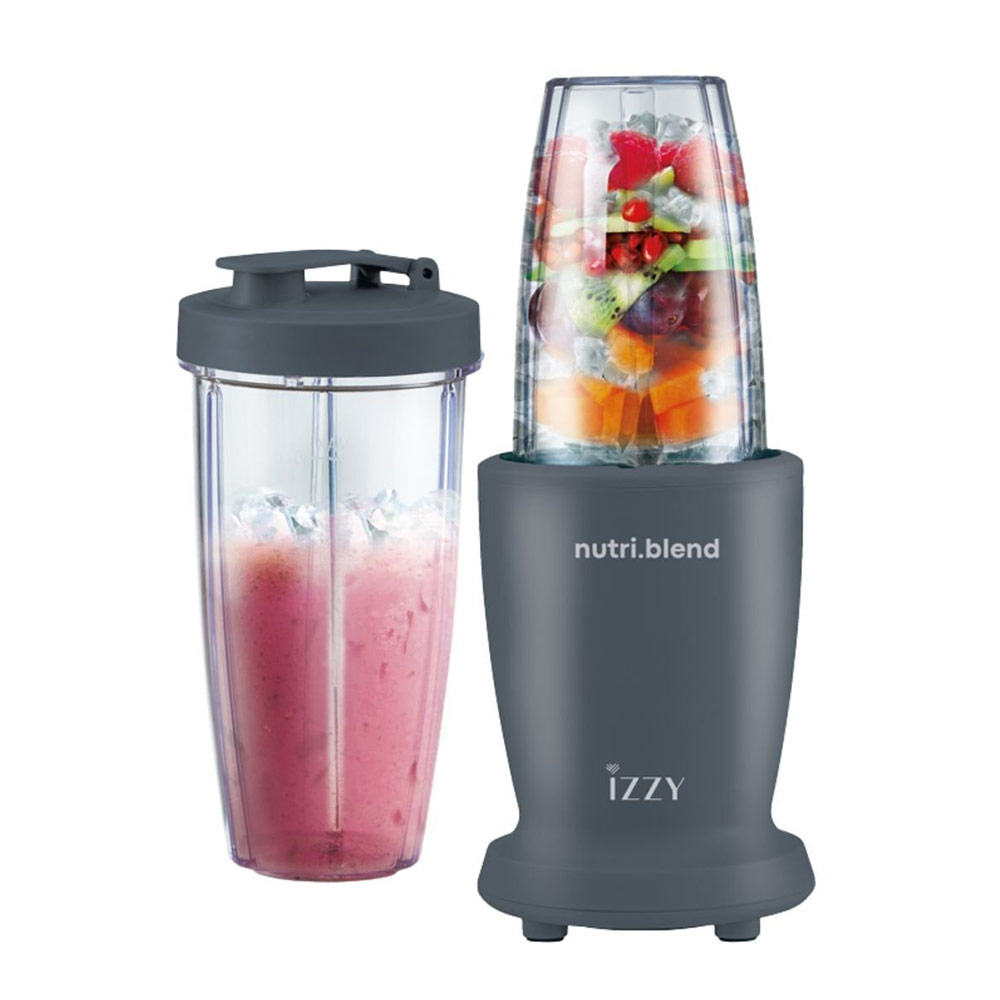 IZZY NUTRIBLEND SMOOTHIE BLENDER 600W WITH 2 JARS