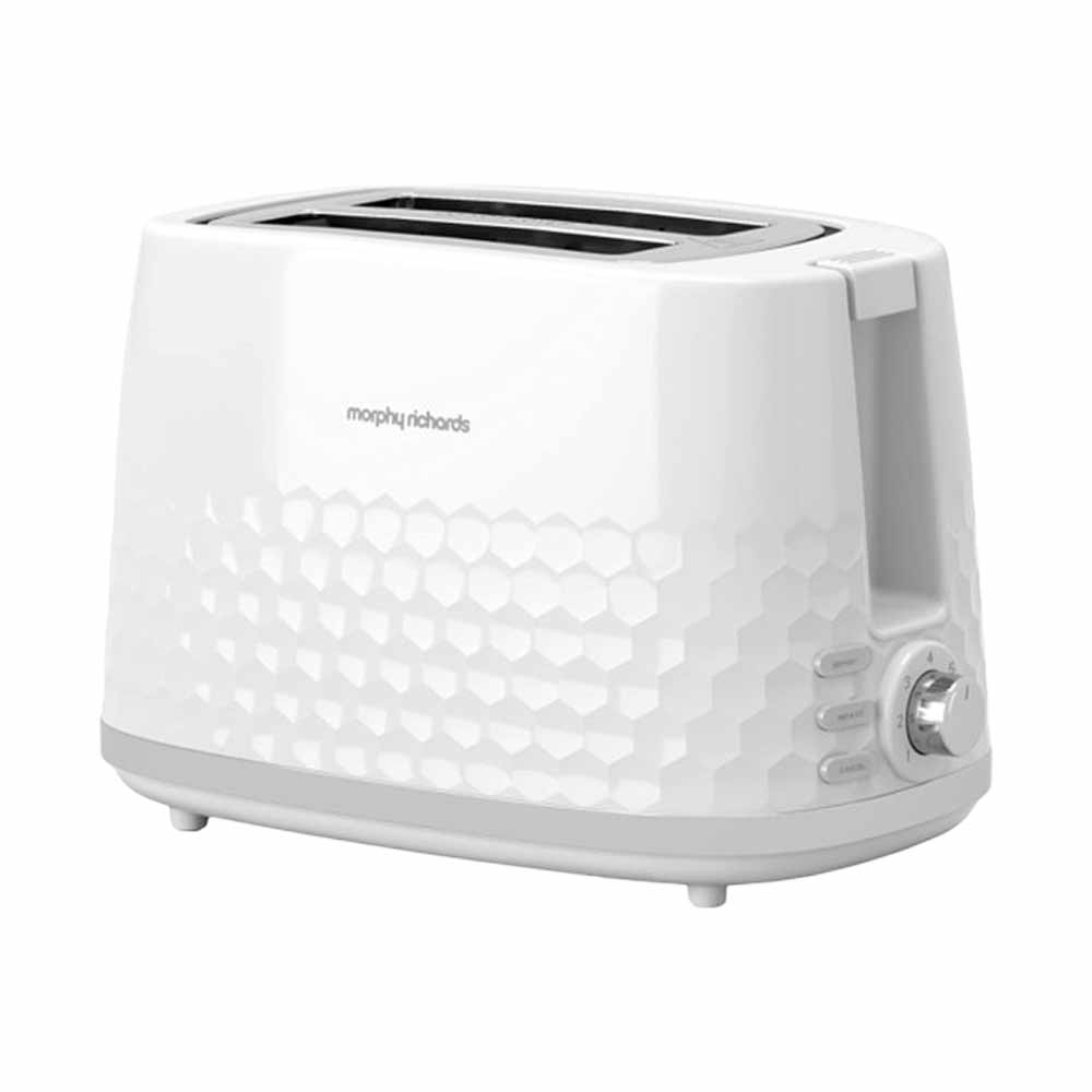 MORPHY RICHARDS TOASTER HIVE SERIES WHITE