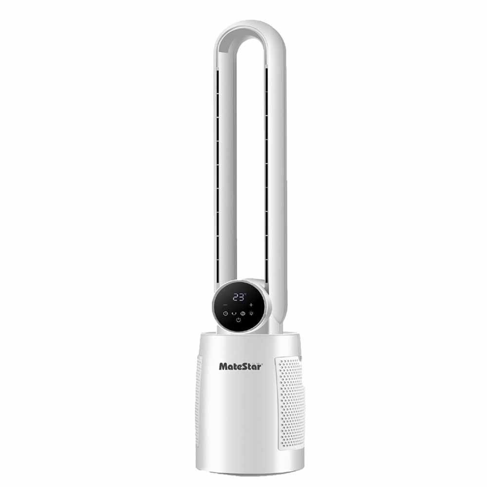 MATESTAR BLADELESS SLIMLINE FAN TOWER 30W WHITE