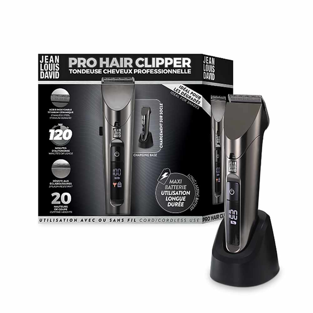 JEAN LOUIS DAVID HAIR CLIPPER BLACK