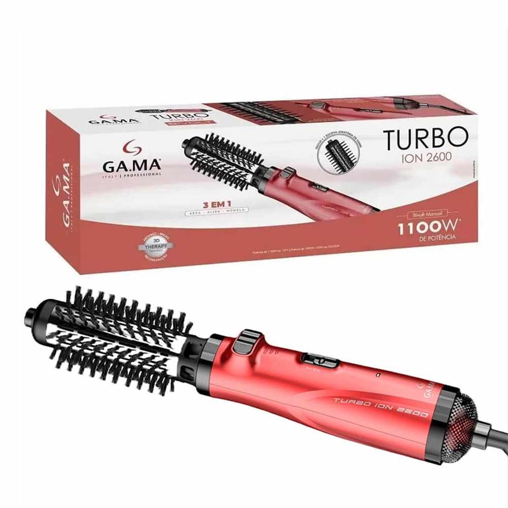 GA.MA HAIR BRUSH TURBO ION 2600