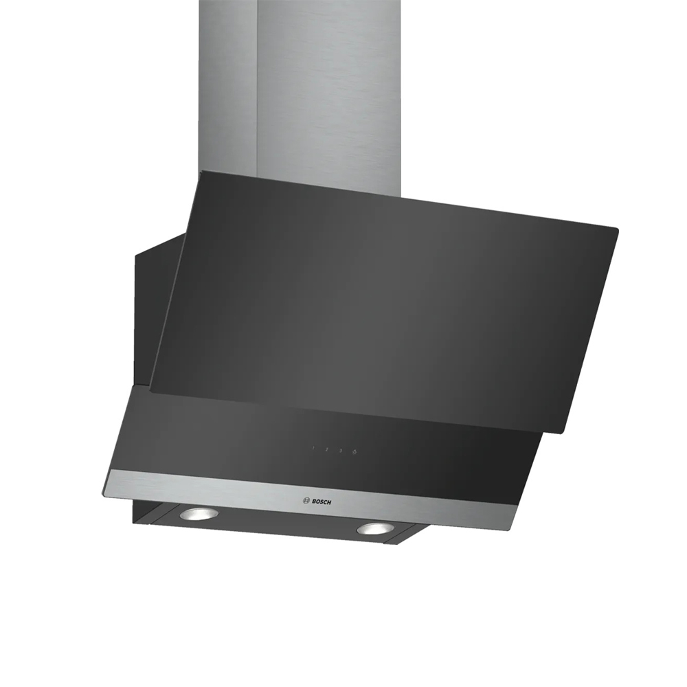 BOSCH CHIMNEY COOKER HOOD BLACK GLASS