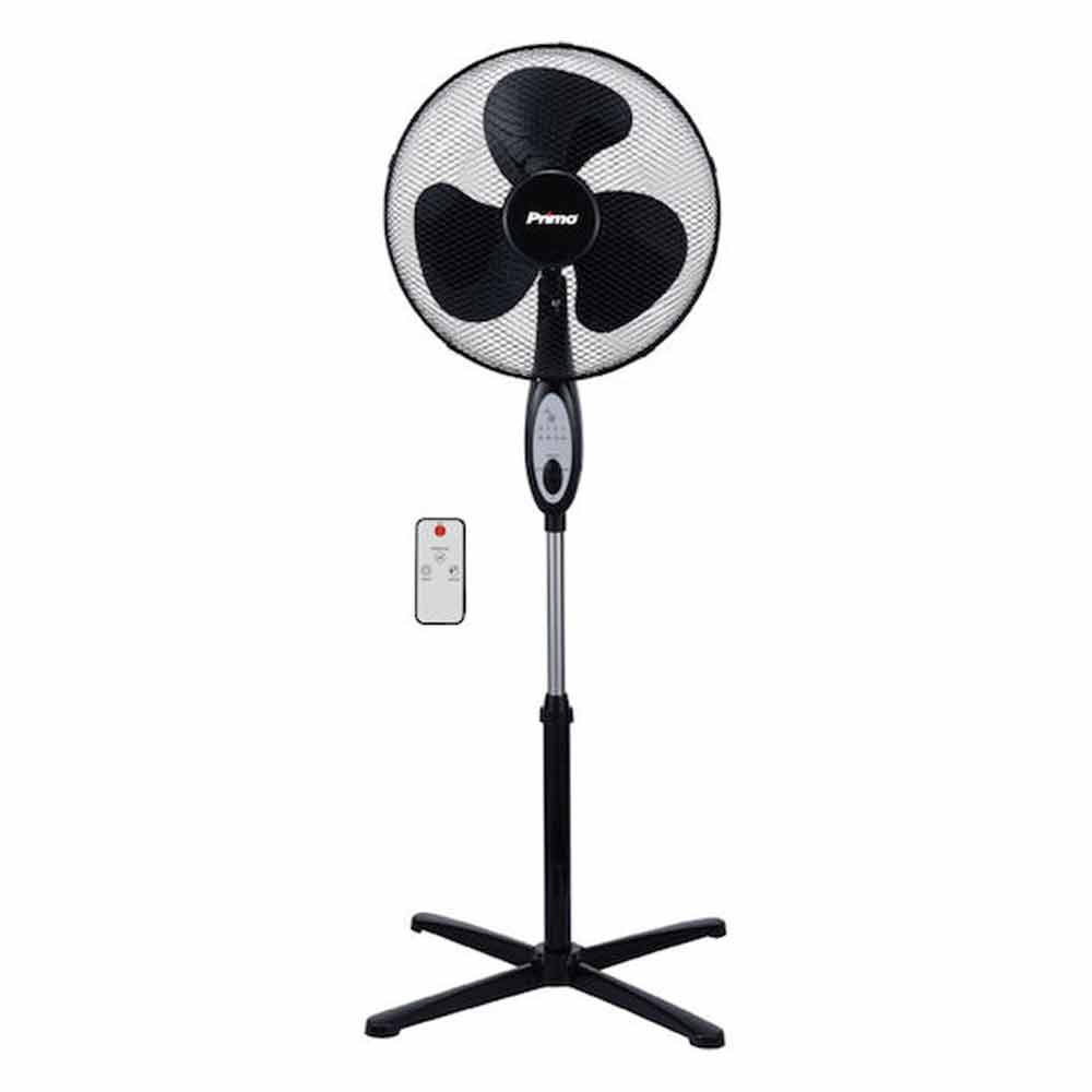 PRIMO FLOOR FAN 16'' BLACK WITH RC