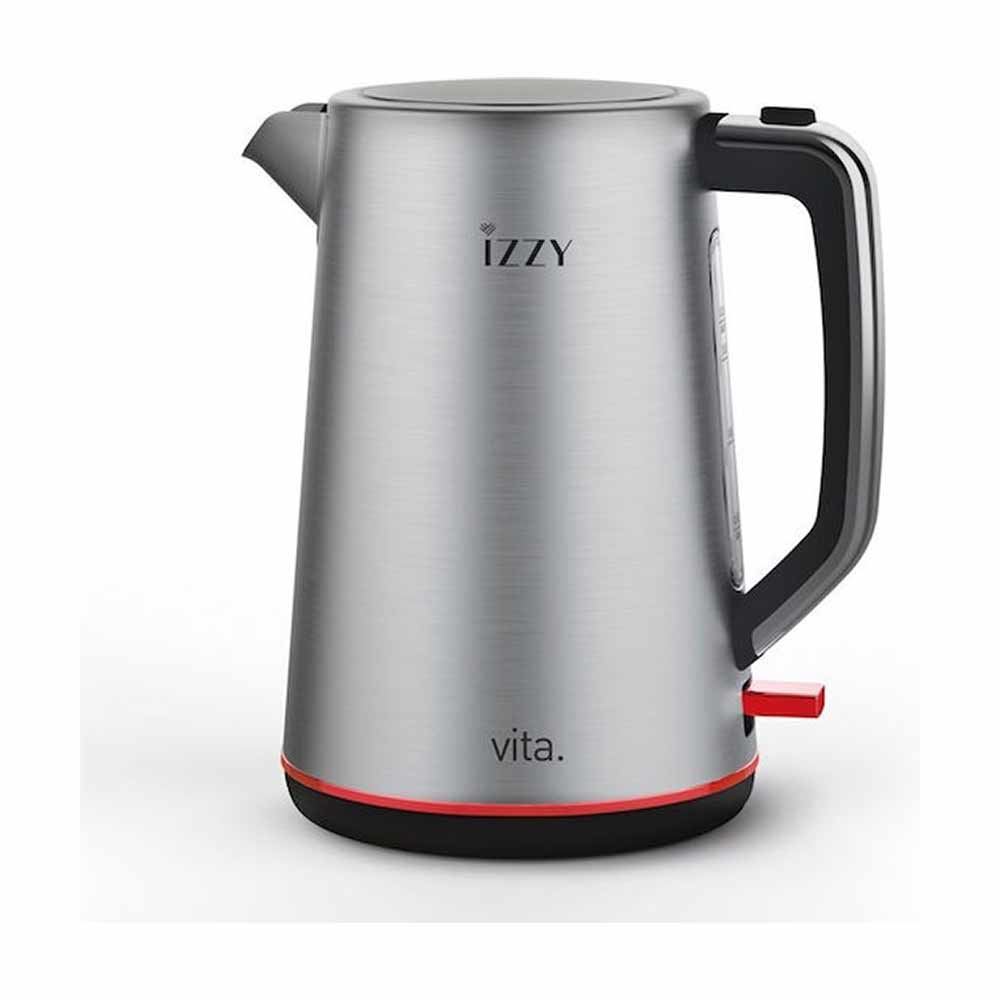 IZZY ELECTRIC KETTLE STAINLESS STEEL 1.7L