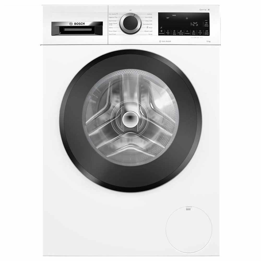 BOSCH WASHING MACHINE 9KG SERIES 6 WHITE