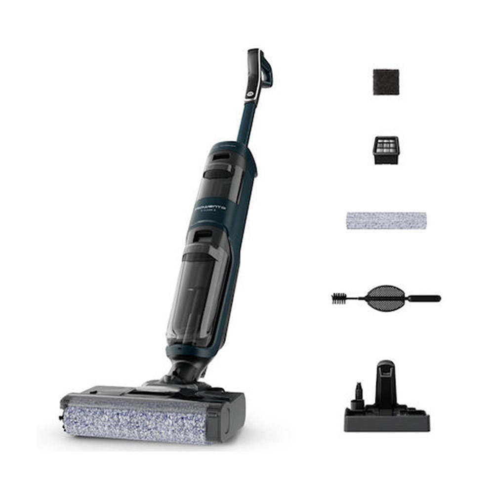 ROWENTA X-CLEAN 2 RECHARGEABLE STICK VACUUM CLEANER WET & DRY BLACK