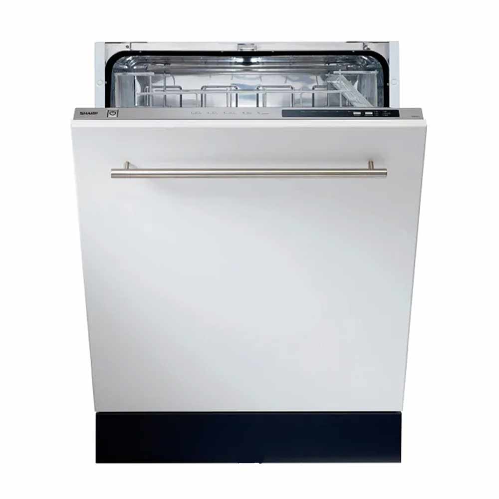 SHARP DISHWASHER FULL BUILT-IN 13SETS 2 BASKETS