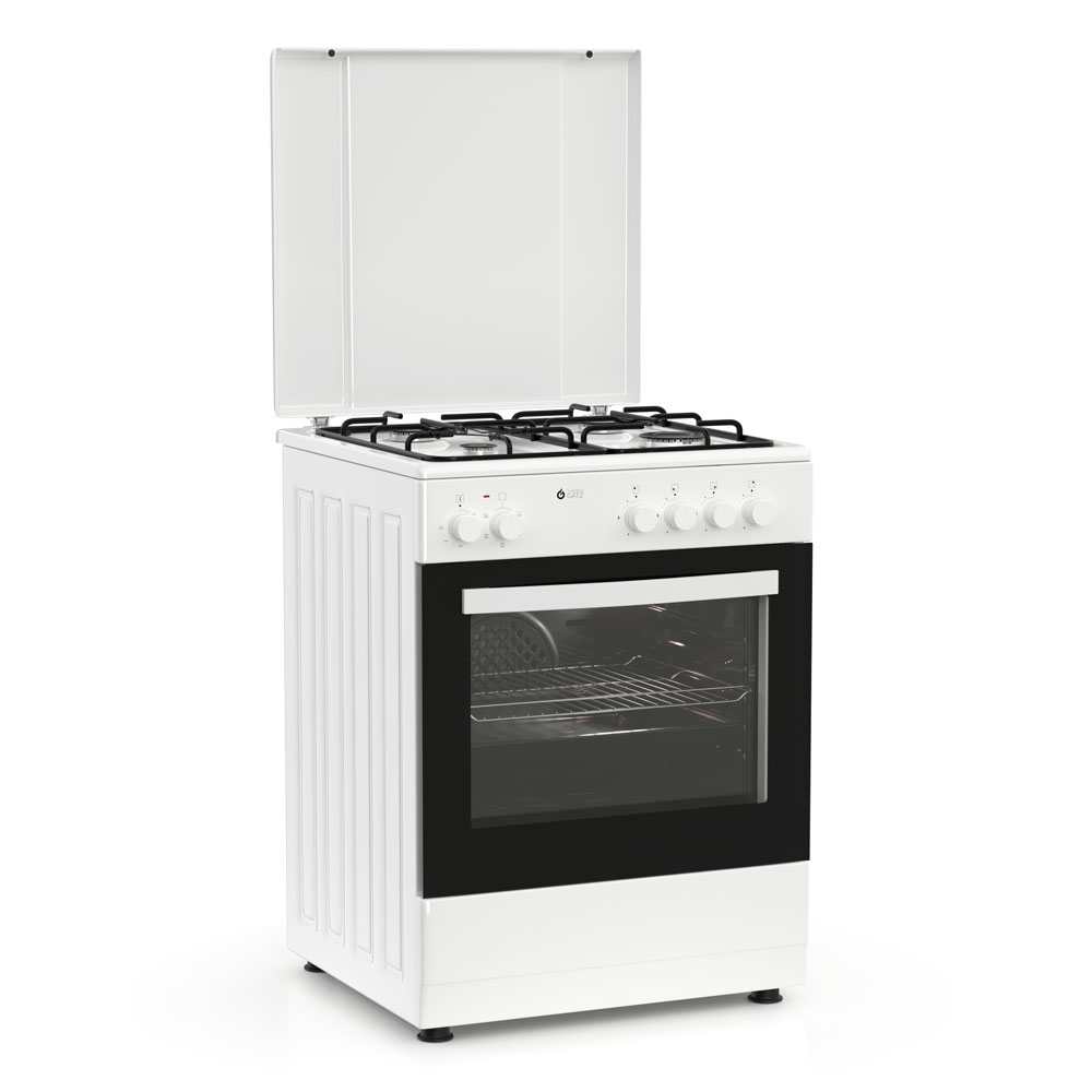THERMOGATZ COOKER GAS - ELECTRIC 60CM WHITE