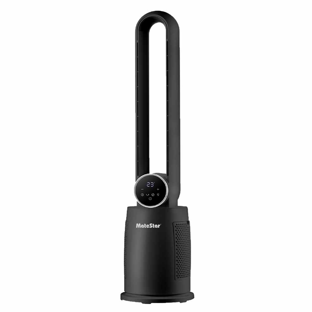 MATESTAR BLADELESS SLIMLINE FAN TOWER 30W BLACK