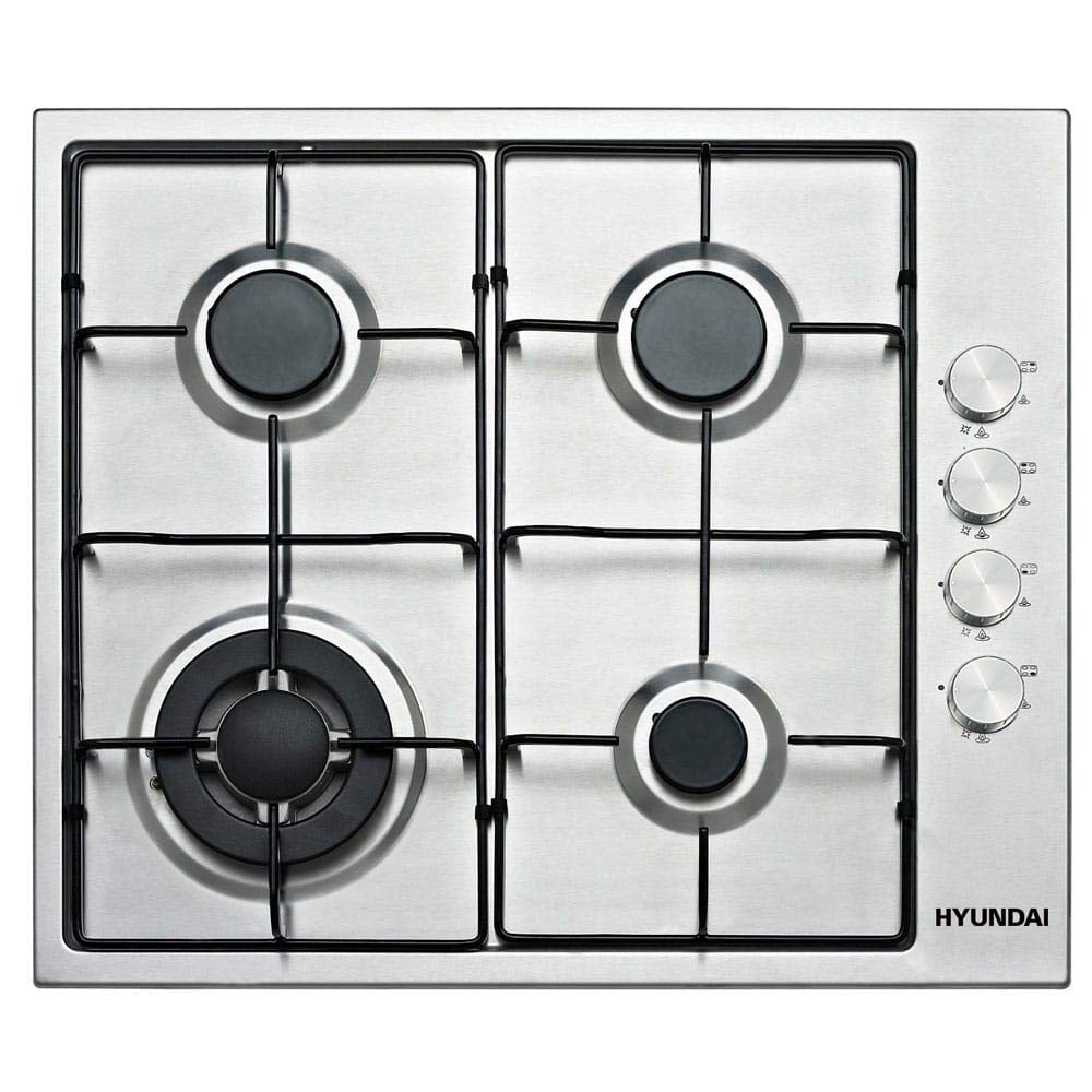 HYUNDAI GAS HOBS 60CM INOX