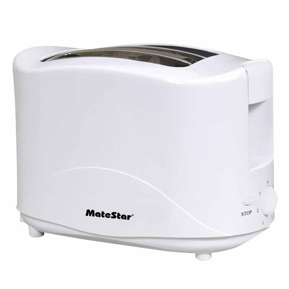 MATESTAR TOASTER 2SLICES WHITE