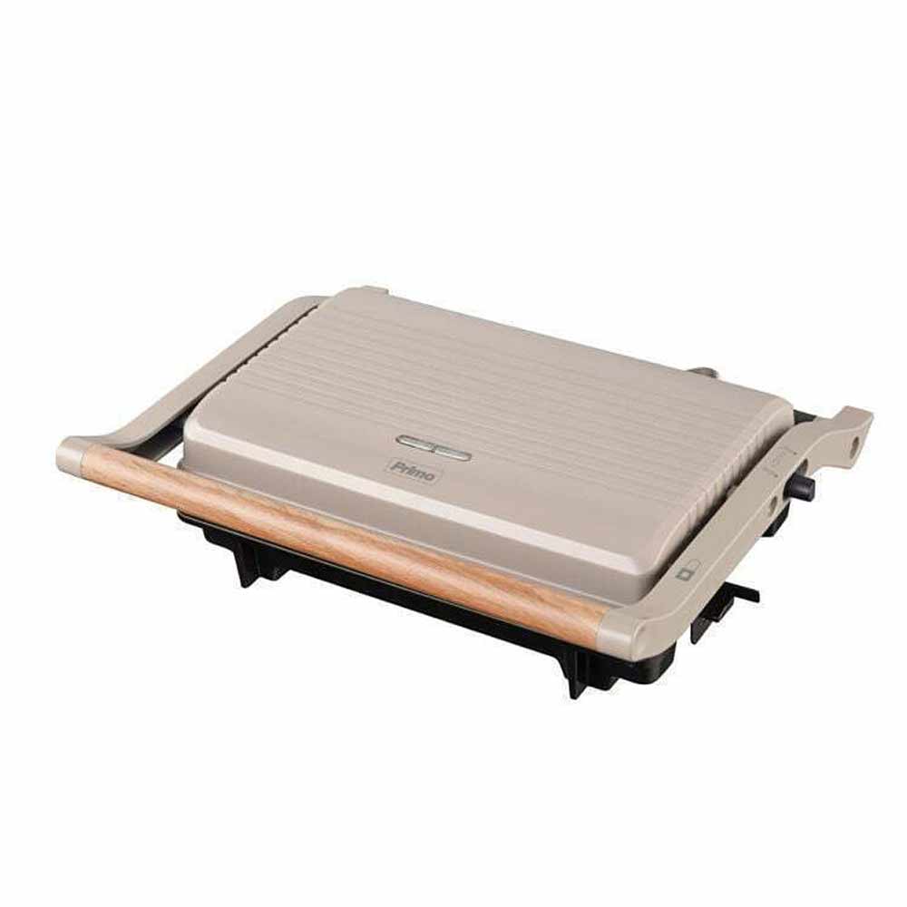 PRIMO SANDWICH MAKER WOOD 1000W