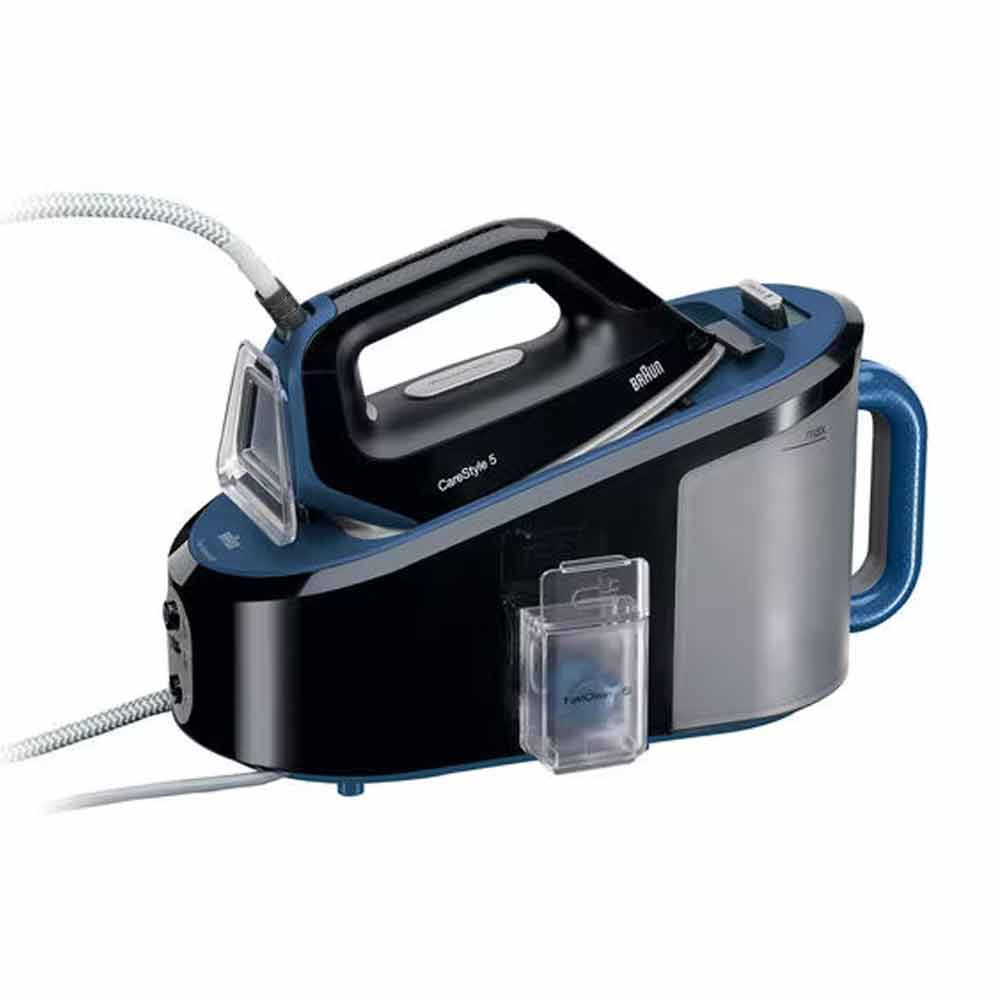 BRAUN IRON STEAM PRESS 6.8 BLACK & BLUE