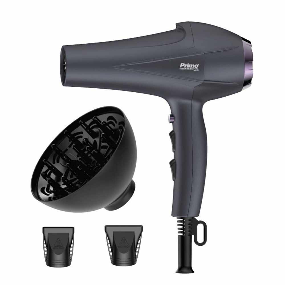 PRIMO HAIR DRYER 2400W AC MOTOR WITH DIFFUSER