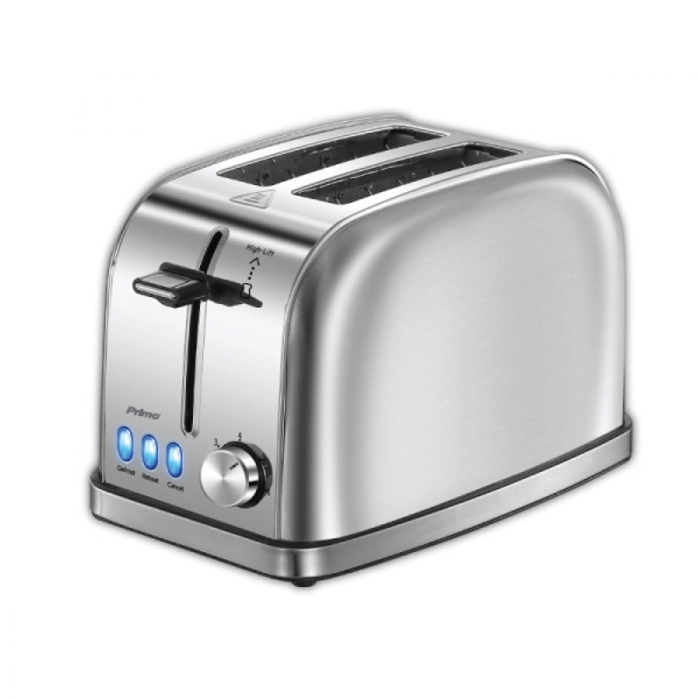 PRIMO TOASTER 2 SLOTS INOX