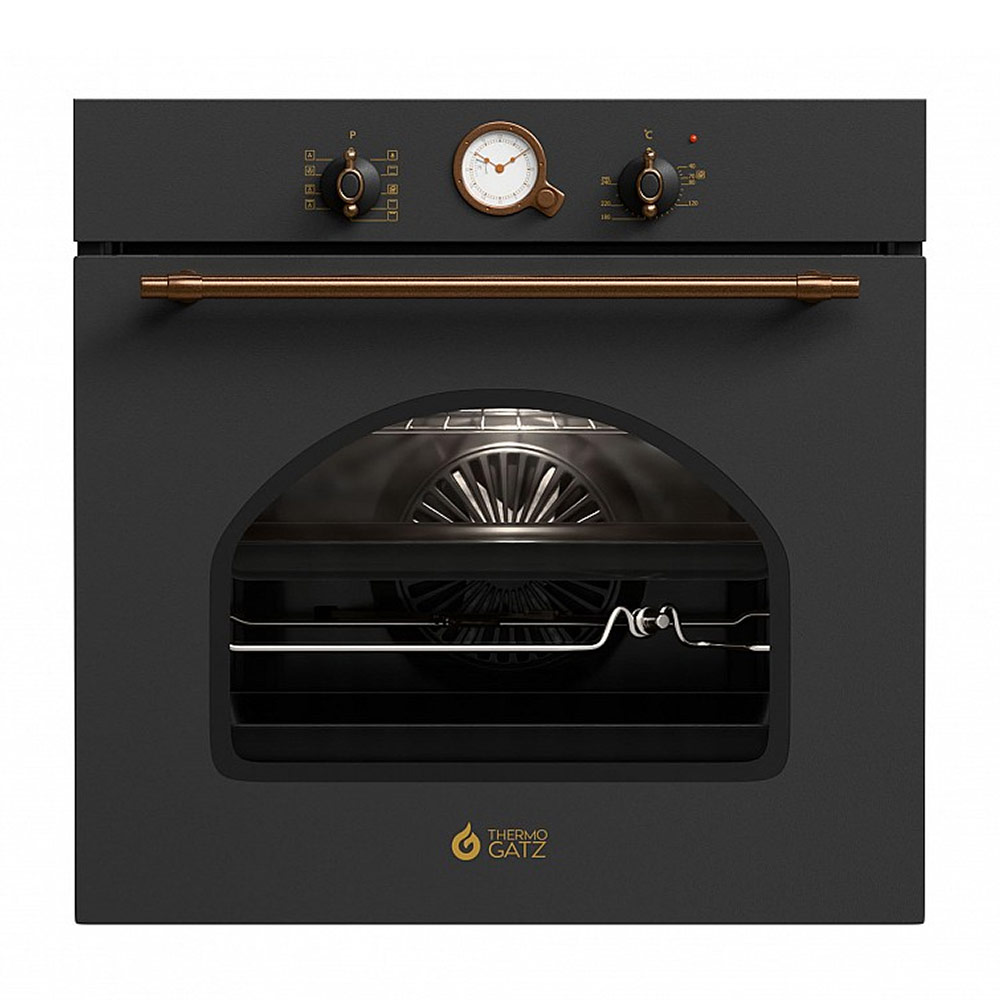 THERMOGATZ BUILT-IN OVEN 80L RUSTIC ANTHRACITE