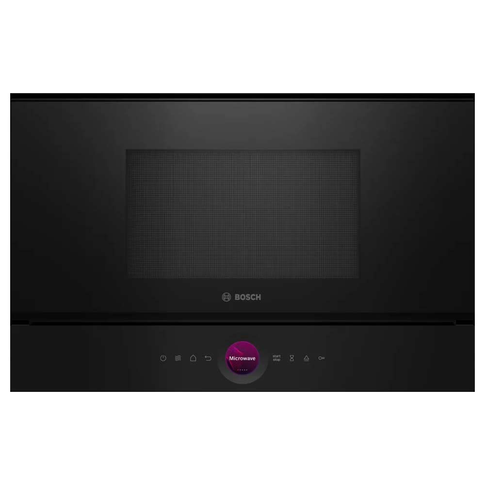 BOSCH BUILT-IN MICROWAVE WITH GRILL BLACK