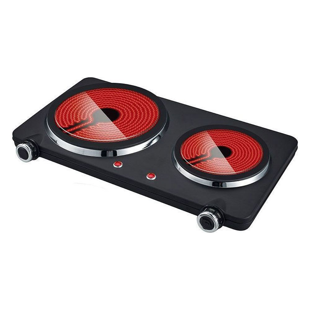 PRIMO CERAMIC COUNTERTOP DOUBLE BURNER