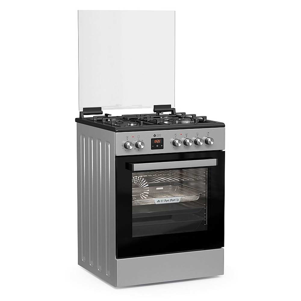 THERMOGATZ GAS-ELECTRIC COOKER SILVER 80L