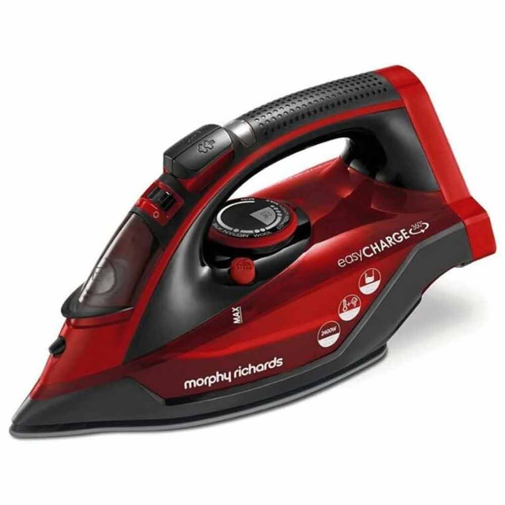 MORPHY RICHARDS EASYCHARGE CORDLESS IRON RED
