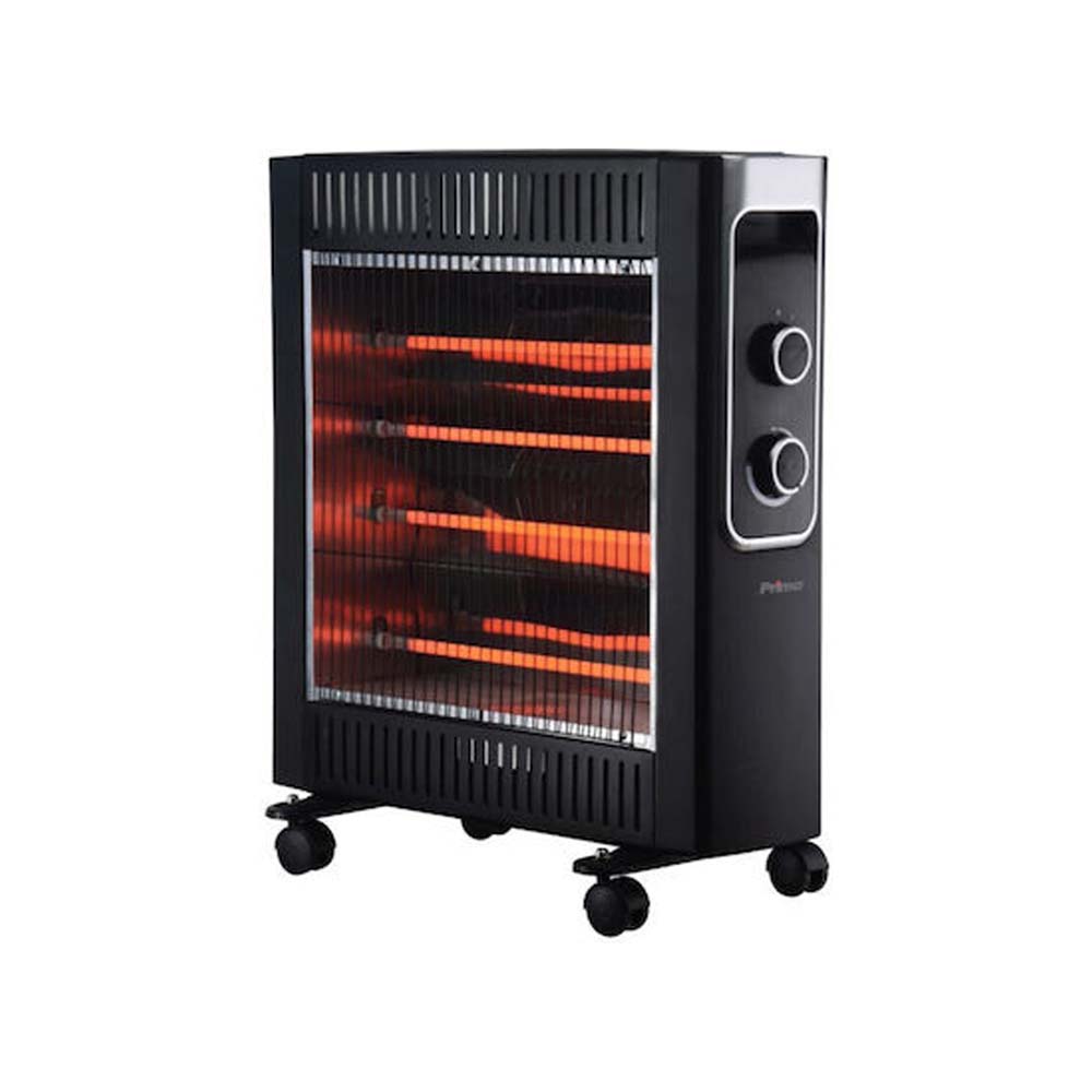 PRIMO QUARTZ HEATER 2400W BLACK