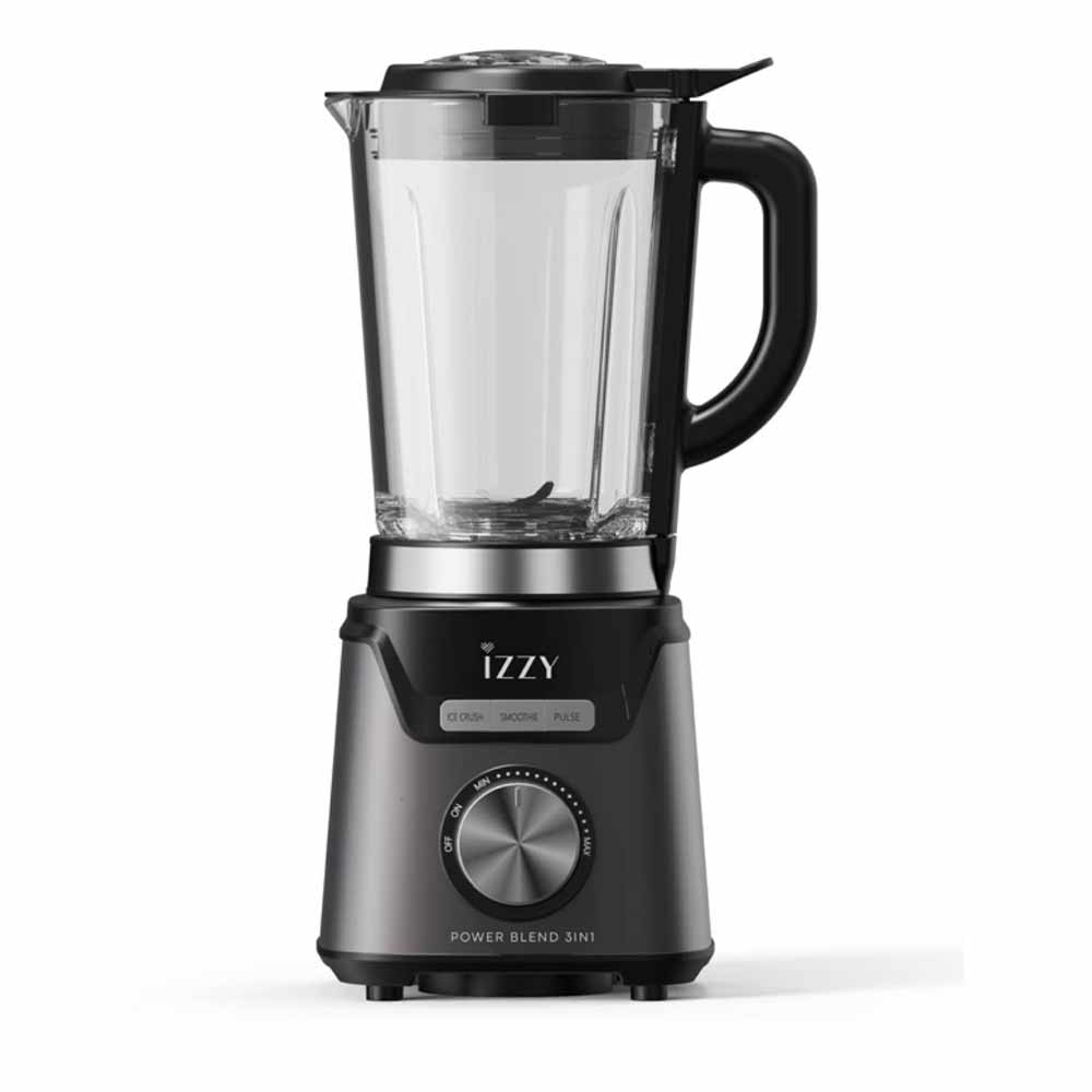 IZZY BLENDER 1.5L 1200W ANTHRACITE WITH GLASS JUG