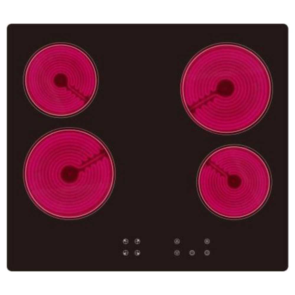 KRYSTER VITROCERAMIC HOBS BLACK