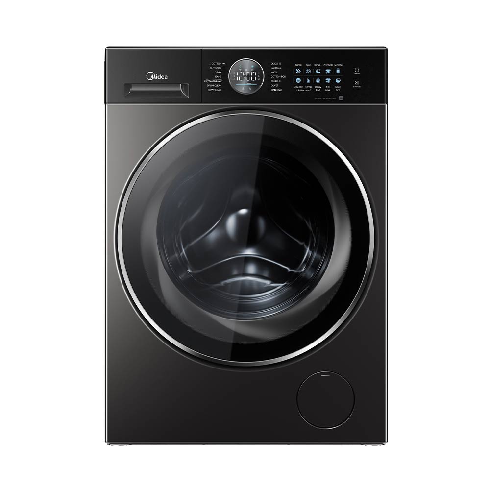MIDEA WASHING MACHINE 10KG DARK INOX