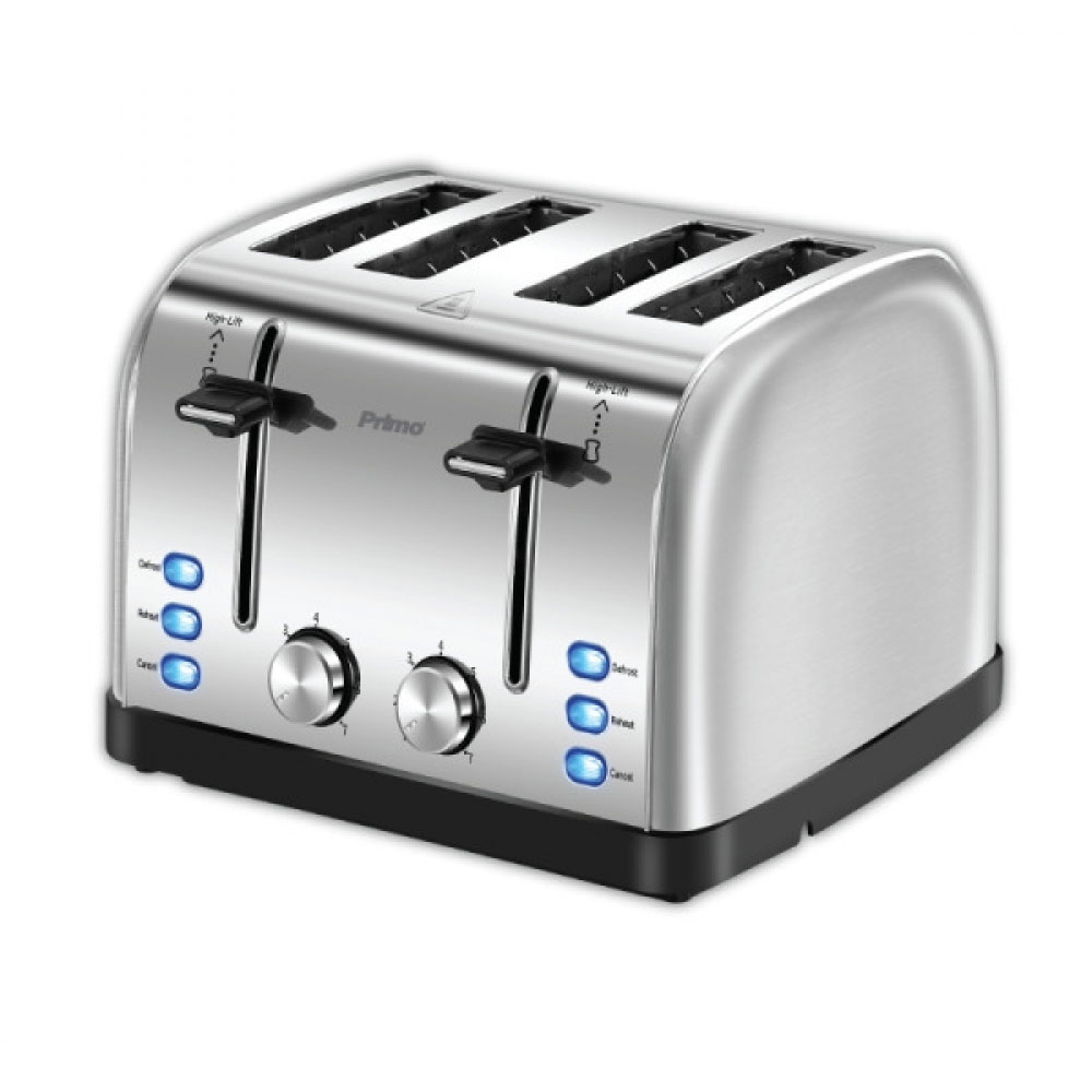 PRIMO TOASTER 4 SLOTS INOX