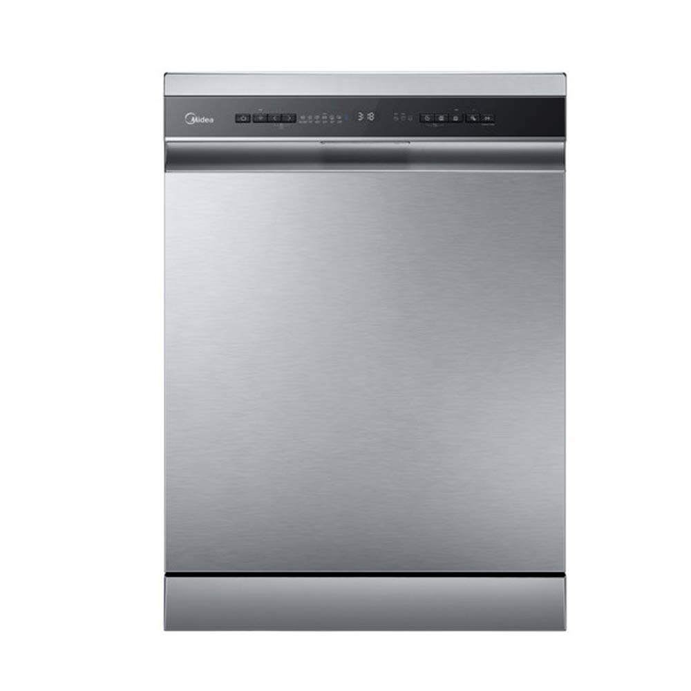 MIDEA DISHWASHER 14 SETS 3 BASKETS INOX