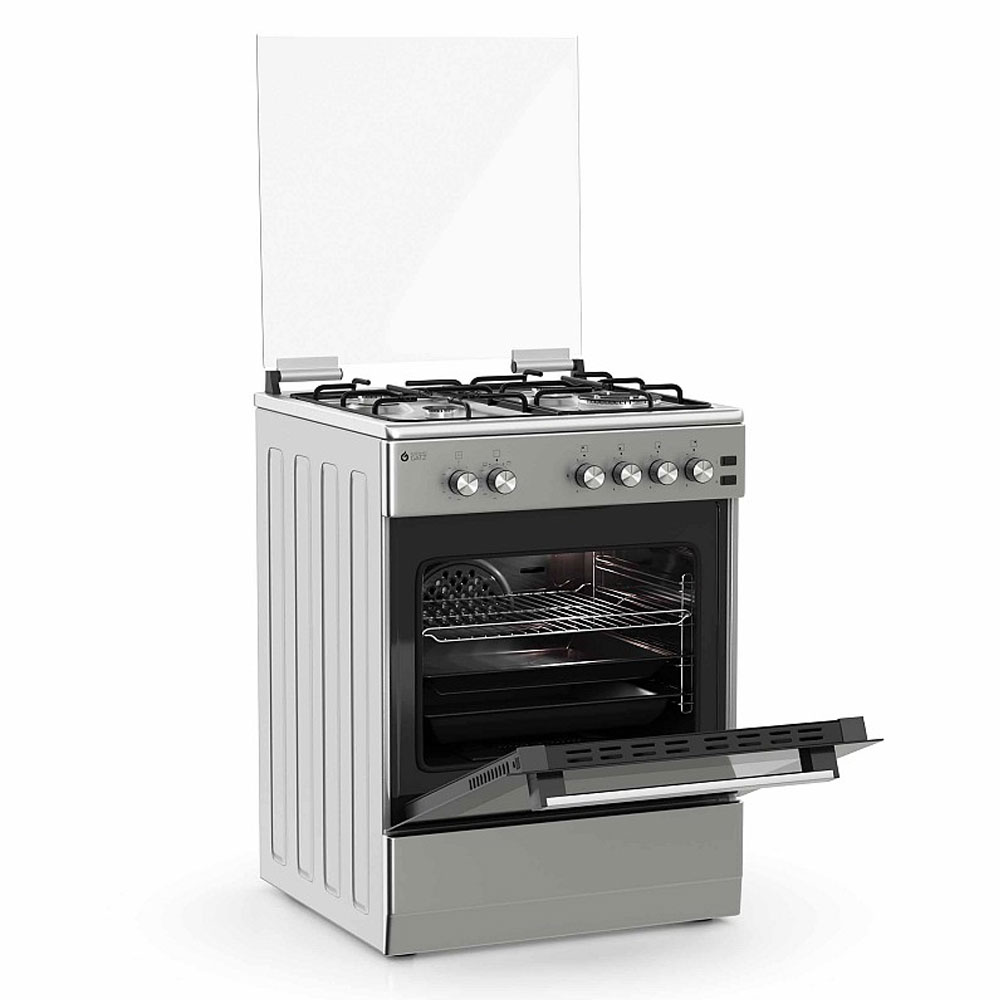 THERMOGATZ COOKER GAS 60CM SILVER