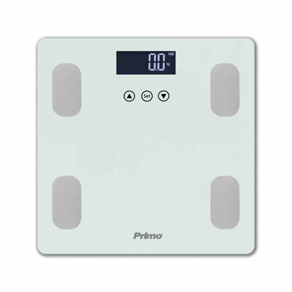 PRIMO BATH SCALE WHITE GLASS